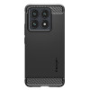 Spigen Rugged Armor Back Cover hoesje voor Xiaomi 14T Pro - Zwart 2