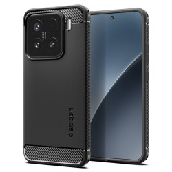 Spigen Rugged Armor Back Cover hoesje voor Xiaomi 15 - Zwart