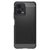 Spigen Rugged Armor Back Cover hoesje voor Xiaomi Poco X5 / Redmi Note 12 5G - Zwart 1