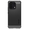 Spigen Rugged Armor Back Cover hoesje voor Xiaomi Redmi Note 13 4G - Zwart 3