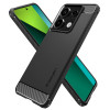 Spigen Rugged Armor Back Cover hoesje voor Xiaomi Redmi Note 13 Pro 5G / Xiaomi Poco X6 - Zwart 2