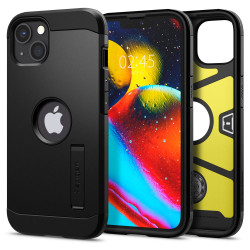 Spigen Tough Armor Back Cover hoesje voor Apple iPhone 13 - Zwart