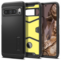 Spigen Tough Armor Back Cover hoesje voor Google Pixel 8 Pro - Zwart