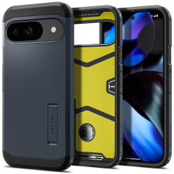 Spigen Tough Armor Back Cover hoesje voor Google Pixel 9 / 9 Pro - Grijs