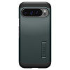Spigen Tough Armor Back Cover hoesje voor Google Pixel 9 Pro XL - Donkergroen 1