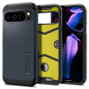 Spigen Tough Armor Back Cover hoesje voor Google Pixel 9 Pro XL - Grijs 0