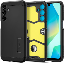 Spigen Tough Armor Back Cover hoesje voor Samsung Galaxy A16 - Zwart