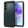 Spigen Tough Armor Back Cover hoesje voor Samsung Galaxy A55 - Donkergroen 0