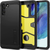 Spigen Tough Armor Back Cover hoesje voor Samsung Galaxy S21 FE - Zwart 0