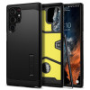 Spigen Tough Armor Back Cover hoesje voor Samsung Galaxy S22 Ultra - Zwart 0