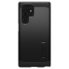 Spigen Tough Armor Back Cover hoesje voor Samsung Galaxy S22 Ultra - Zwart 3