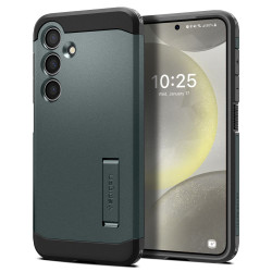 Spigen Tough Armor Back Cover hoesje voor Samsung Galaxy S24 - Donkergroen