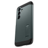 Spigen Tough Armor Back Cover hoesje voor Samsung Galaxy S24 - Donkergroen 3