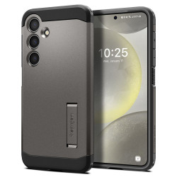 Spigen Tough Armor Back Cover hoesje voor Samsung Galaxy S24 - Donkergrijs
