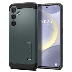 Spigen Tough Armor Back Cover hoesje voor Samsung Galaxy S24 Plus - Donkergroen