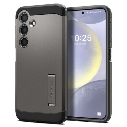 Spigen Tough Armor Back Cover hoesje voor Samsung Galaxy S24 Plus - Donkergrijs