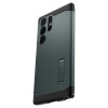 Spigen Tough Armor Back Cover hoesje voor Samsung Galaxy S24 Ultra - Donkergroen 4