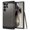 Spigen Tough Armor Back Cover hoesje voor Samsung Galaxy S24 Ultra - Donkergrijs 0