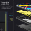 Spigen Tough Armor Back Cover hoesje voor Samsung Galaxy Xcover 6 Pro - Zwart 3
