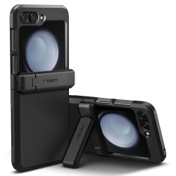 Spigen Tough Armor Pro Back Cover hoesje voor Samsung Galaxy Z Flip 5 - Zwart