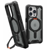 UAG Plasma XTE Kickstand Back Cover hoesje met MagSafe voor Apple iPhone 15 Pro - Oranje/Zwart 0