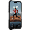 UAG Plasma XTE Kickstand Back Cover hoesje met MagSafe voor Apple iPhone 15 Pro - Oranje/Zwart 3