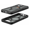 UAG Plasma XTE Kickstand Back Cover hoesje met MagSafe voor Apple iPhone 15 Pro - Oranje/Zwart 4
