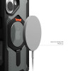 UAG Plasma XTE Kickstand Back Cover hoesje met MagSafe voor Apple iPhone 16 - Oranje/Zwart 1