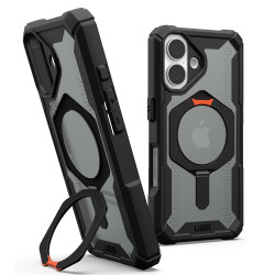 UAG Plasma XTE Kickstand Back Cover hoesje met MagSafe voor Apple iPhone 16 - Oranje/Zwart