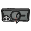 UAG Plasma XTE Kickstand Back Cover hoesje met MagSafe voor Apple iPhone 16 - Oranje/Zwart 5