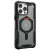 UAG Plasma XTE Kickstand Back Cover hoesje met MagSafe voor Apple iPhone 16 Pro Max - Oranje/Zwart 2