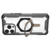 UAG Plasma XTE Kickstand Back Cover hoesje met MagSafe voor Apple iPhone 16 Pro Max - Titanium/Zwart 3