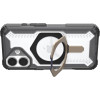 UAG Plasma XTE Kickstand Back Cover hoesje met MagSafe voor Apple iPhone 16 - Titanium/Zwart 5