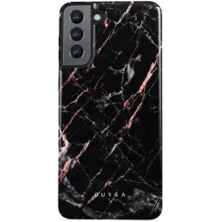 Burga Tough Back Cover hoesje voor Samsung Galaxy S22 - Rose Gold Marble
