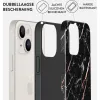 Burga Tough Back Cover hoesje voor Apple iPhone 14 - Rose Gold Marble 1