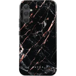 Burga Tough Back Cover hoesje voor Samsung Galaxy A34 - Rose Gold Marble