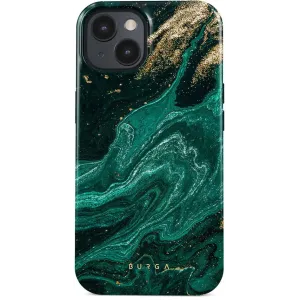 Burga Tough Back Cover hoesje voor Apple iPhone 15 - Emerald Pool