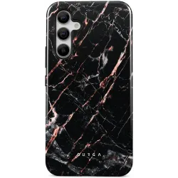 Burga Tough Back Cover hoesje voor Samsung Galaxy A55 - Rose Gold Marble