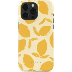 Burga Tough Back Cover hoesje voor Apple iPhone 15 Pro - Lemon Tart