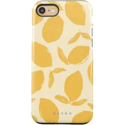 Burga Tough Back Cover hoesje voor Apple iPhone SE 2022/2020 / iPhone 7/8 - Lemon Tart