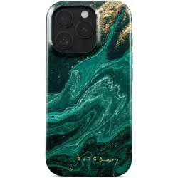 Burga Tough Back Cover hoesje voor Apple iPhone 16 Pro - Emerald Pool