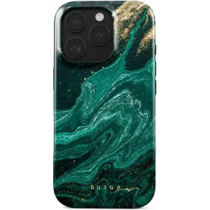 Burga Tough Back Cover hoesje voor Apple iPhone 16 Pro - Emerald Pool