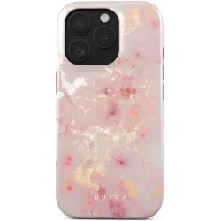 Burga Tough Back Cover hoesje voor Apple iPhone 16 Pro - Golden Coral