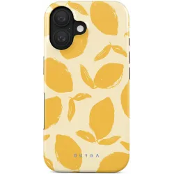 Burga Tough Back Cover hoesje voor Apple iPhone 16 - Lemon Tart
