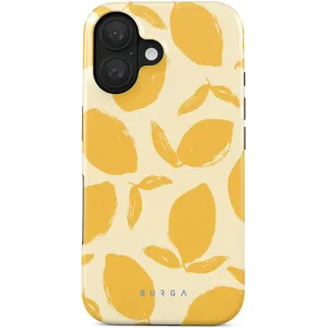 Burga Tough Back Cover hoesje voor Apple iPhone 16 - Lemon Tart