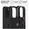 Burga Tough Back Cover hoesje voor Apple iPhone 16 Pro - Rose Gold Marble 2