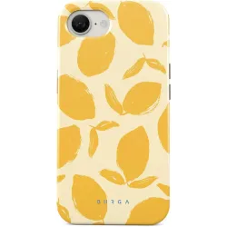 Burga Tough Back Cover hoesje met MagSafe voor Apple iPhone 16e - Lemon Tart