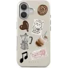 Burga Tough Back Cover hoesje voor Apple iPhone 16 - Oat Milk Please 0