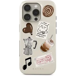 Burga Tough Back Cover hoesje voor Apple iPhone 16 Pro - Oat Milk Please