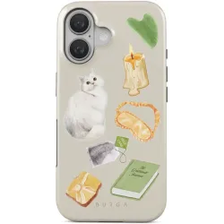 Burga Tough Back Cover hoesje met MagSafe voor Apple iPhone 16 - Soft Era